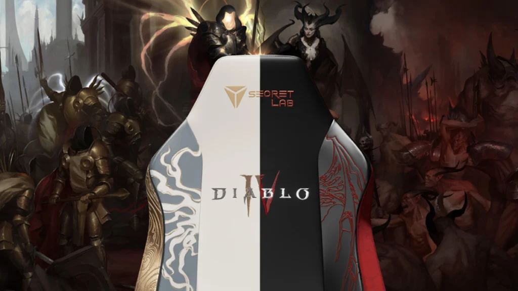 Fotele dla graczy stylizowane Diablo IV – kooperacja Secretlab i Blizzarda