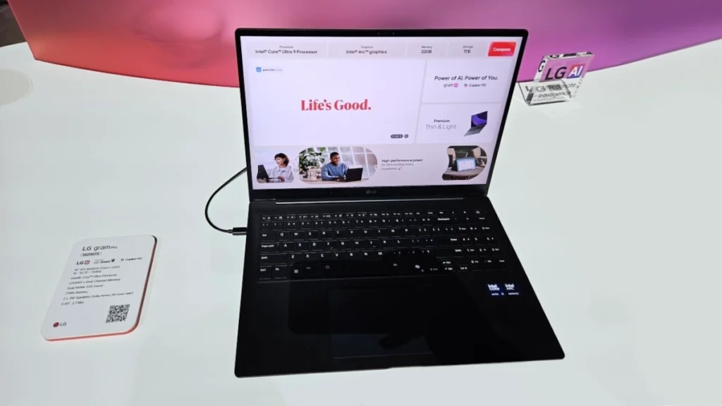 LG odświeża ofertę ultralekkich laptopów. Postawiono na Intela