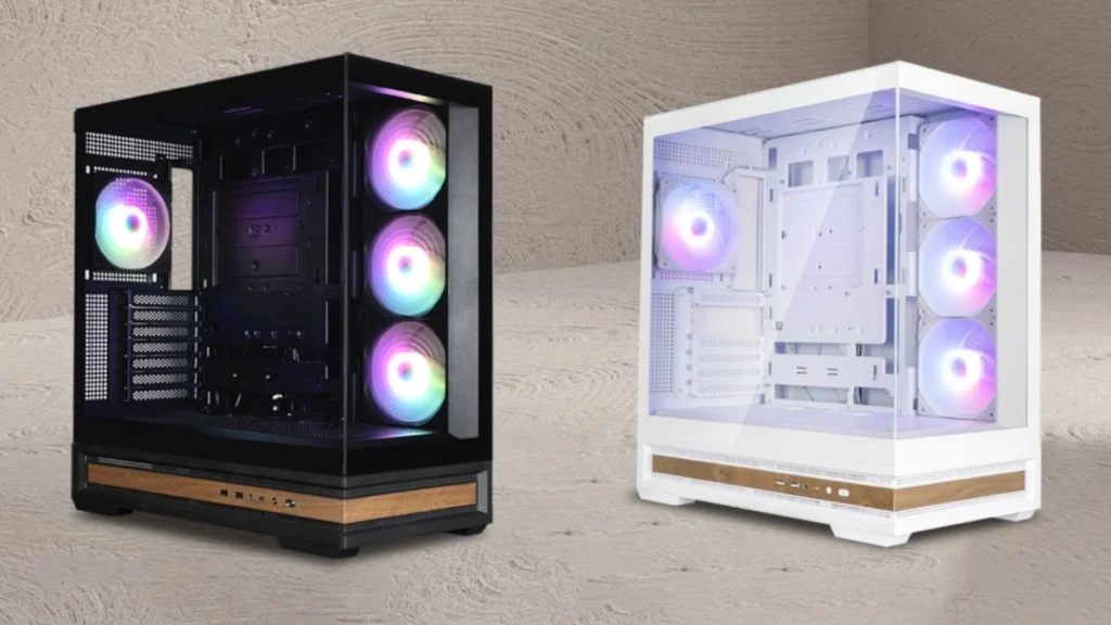 Zalman P40 Namu to obudowa stawiająca na szkło i drewno