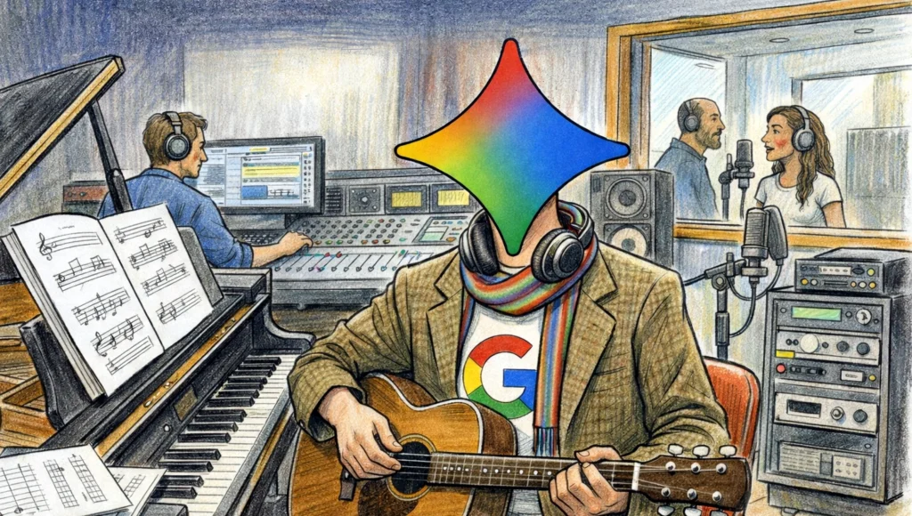 Google przedstawia Lyria 3. Od teraz każdy może tworzyć muzykę